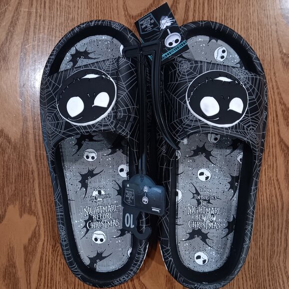 Disney Other - Disney Tim Burton's The Nightmare Before Christmas Halloween Sandals Size 10